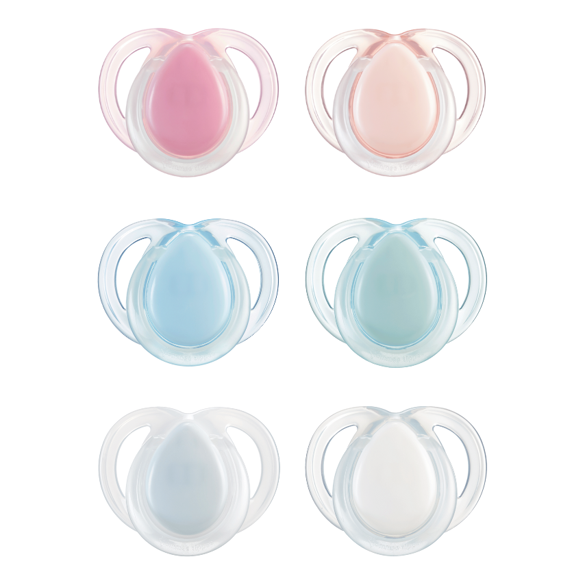 Tommee Tippee Dudlík Night-time 0-6m, 2 ks - více barevných variant